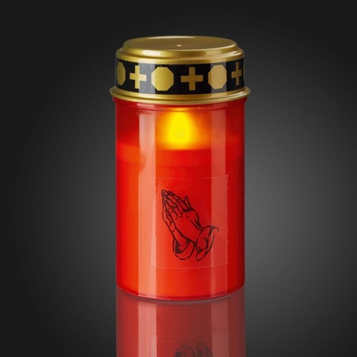 Hellum grablicht rot led gelb - led,