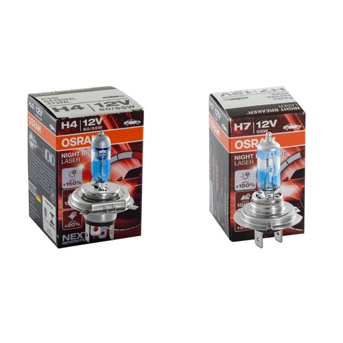 Osram set h4 night - h7,