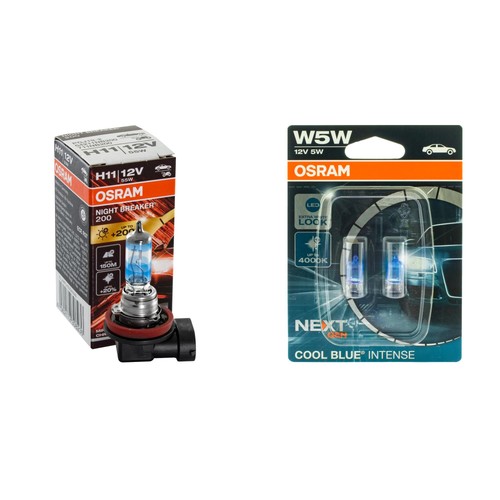 Osram set h11 w5w - set,