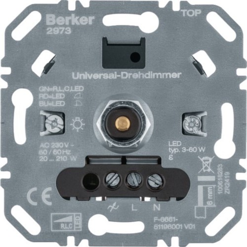 Berker uni drehdimmer - berker, uni-drehdimmer