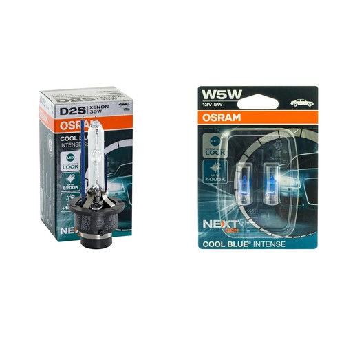 Osram set d2s w5w cool - osram,